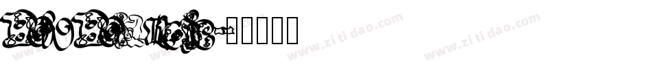 Bow Bold Italic字体转换